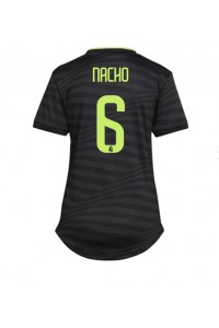 Real Madrid Nacho #6 Voetbaltruitje 3e tenue Dames 2022-23 Korte Mouw